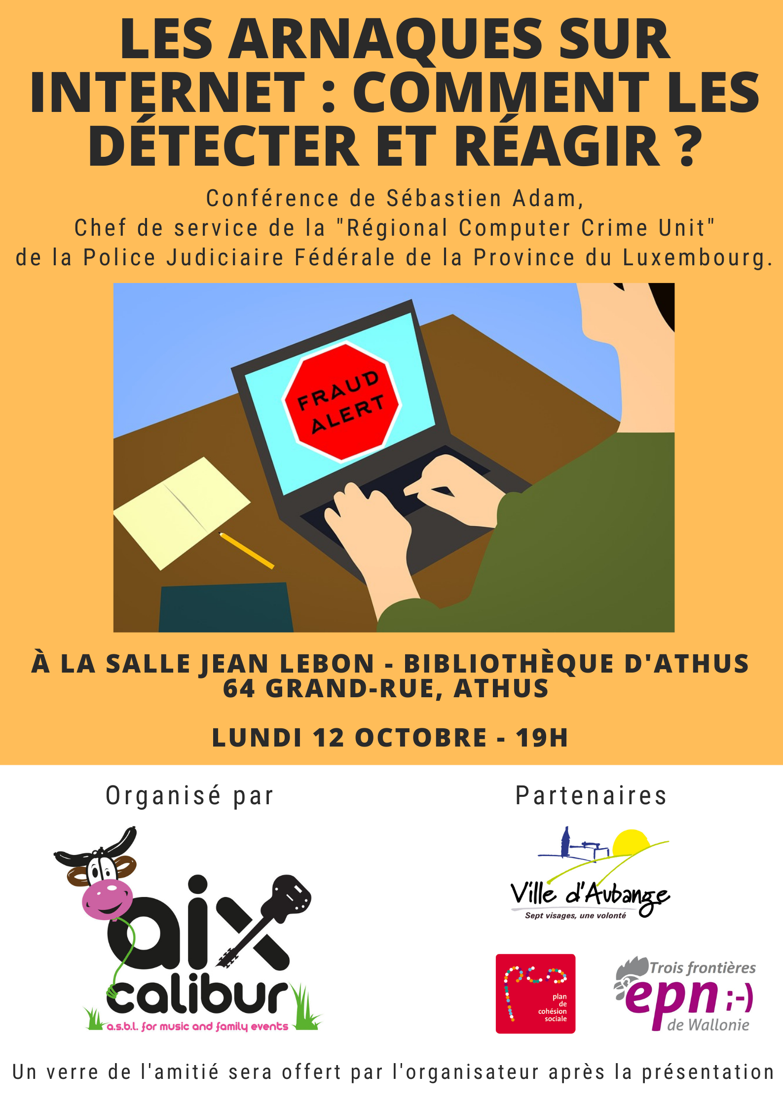 Conférence : Les Arnaques Sur Internet – News Aubange